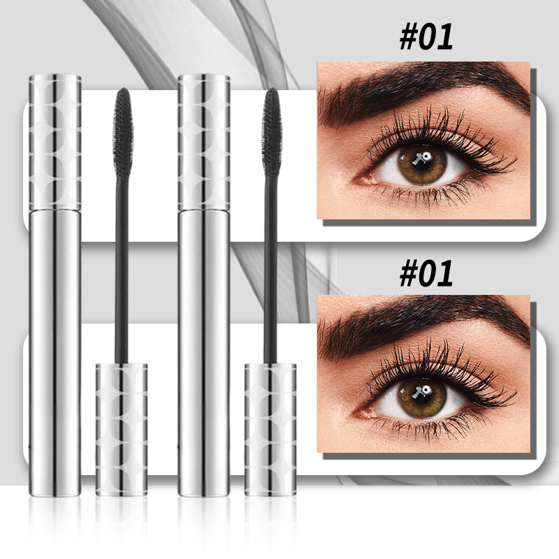 ⏰ ¡Oferta Limitada 50% OFF! 🎉 2 POR 1 – Duo de Máscara de Pestañas Tipo Tubing, Negro y Marrón, Volumen y Largo Intenso sin Manchas ✨👁️