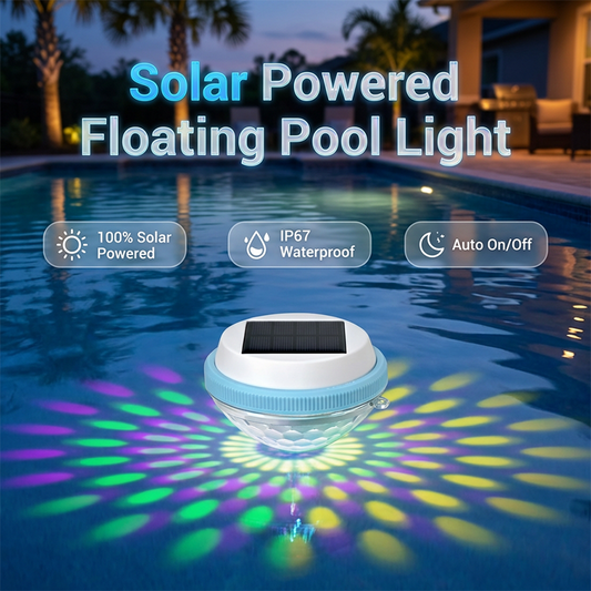 LED Solar Floating Pool Light