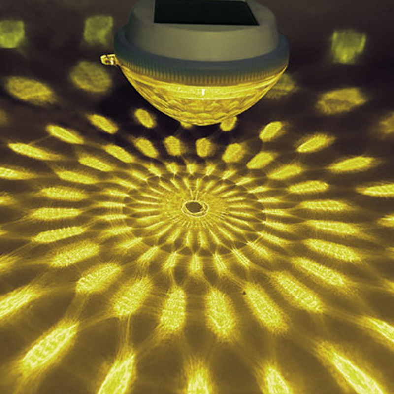 Luz solar flotante LED para piscina