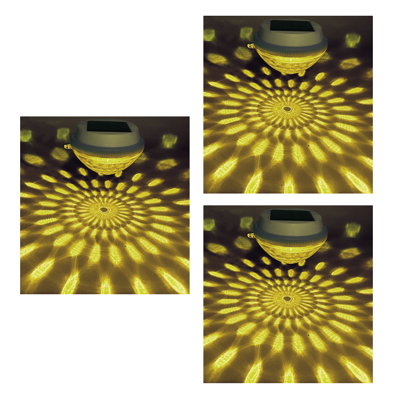 Luz solar flotante LED para piscina