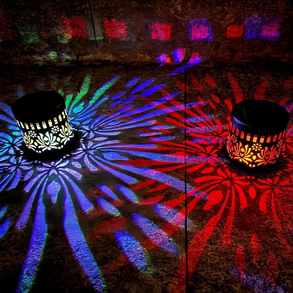 Lámpara Solar Mandala – Decoración Mágica para Exterior
