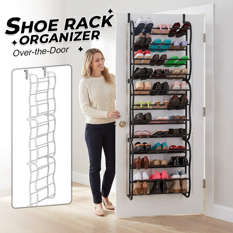 👟 Organizador de zapatos para colgar sobre la puerta