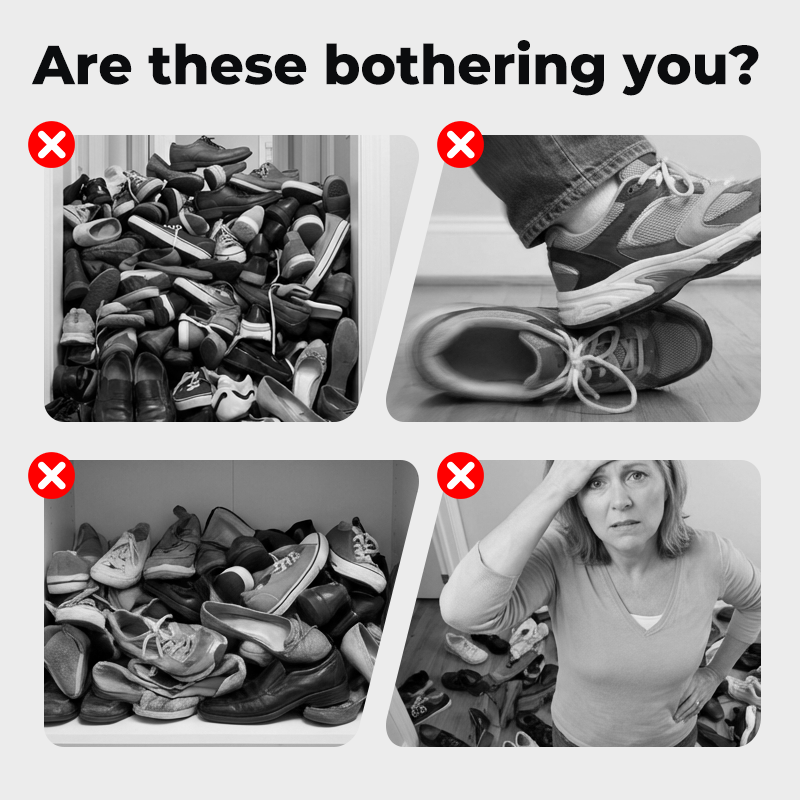 👟 Organizador de zapatos para colgar sobre la puerta