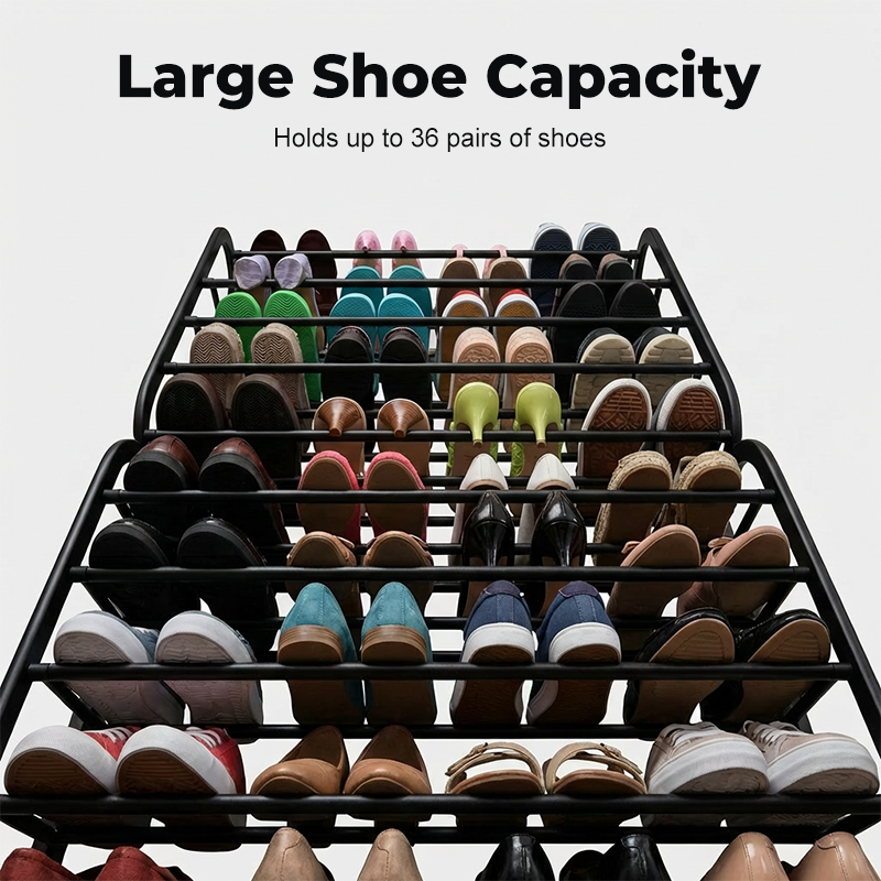👟 Organizador de zapatos para colgar sobre la puerta