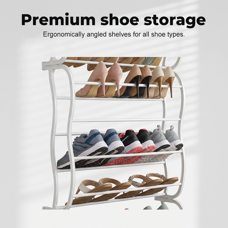 👟 Organizador de zapatos para colgar sobre la puerta