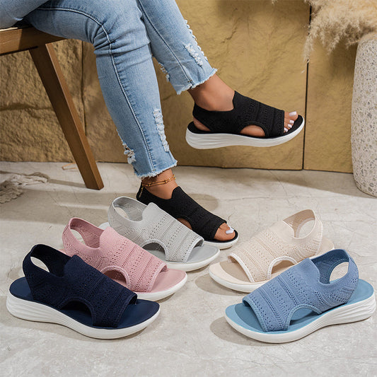 Sandalias de Plataforma Transpirables