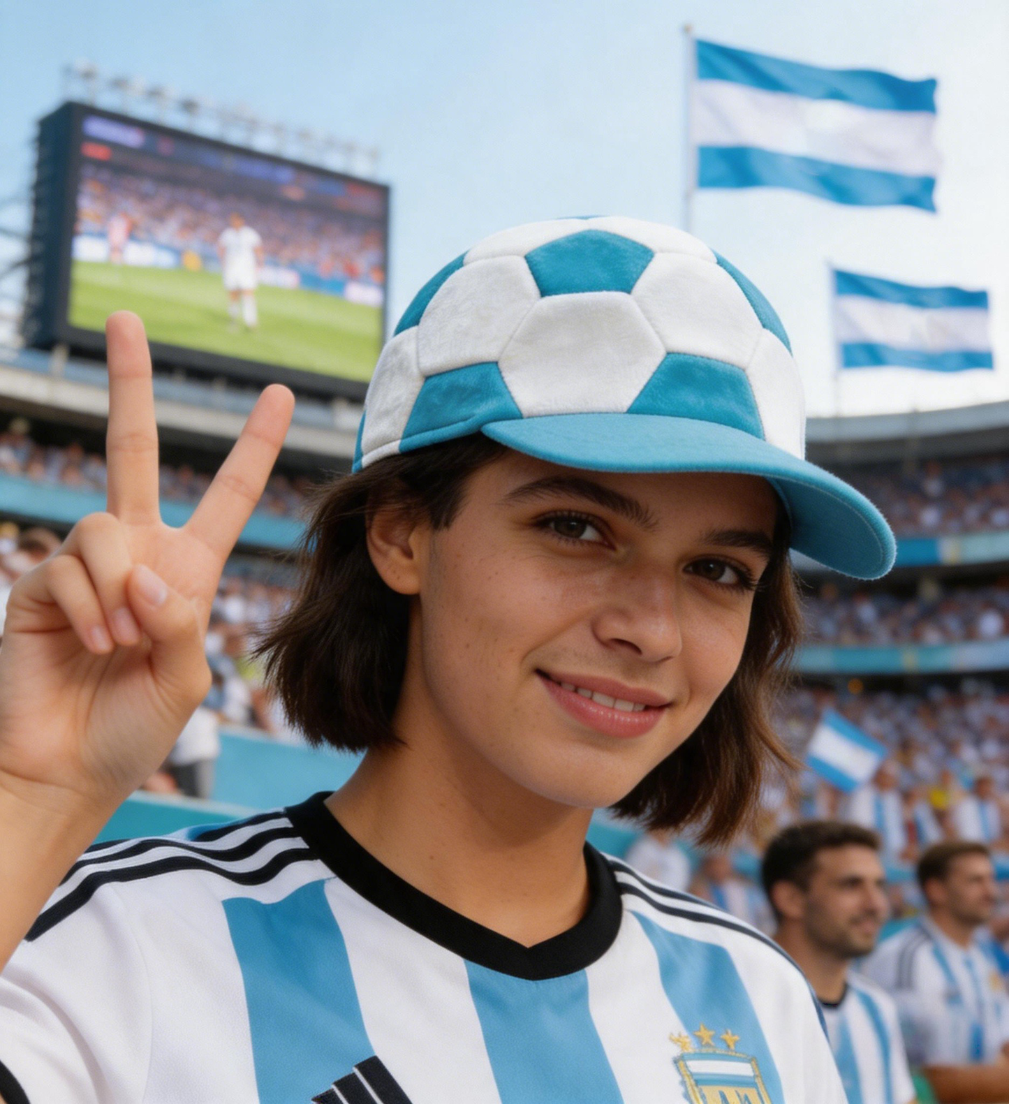 Gorra de fútbol Espíritu Mundialista – ¡Demuestra tu pasión en cada partido! ⚽