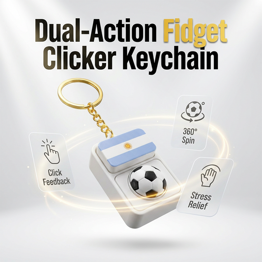 Llavero clicker con bandera nacional del Mundial 2026