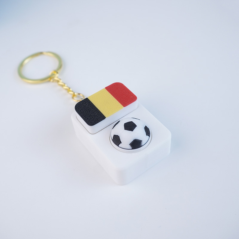 Llavero clicker con bandera nacional del Mundial 2026