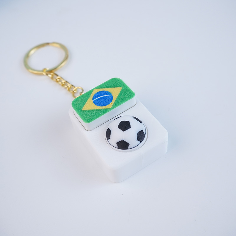 Llavero clicker con bandera nacional del Mundial 2026