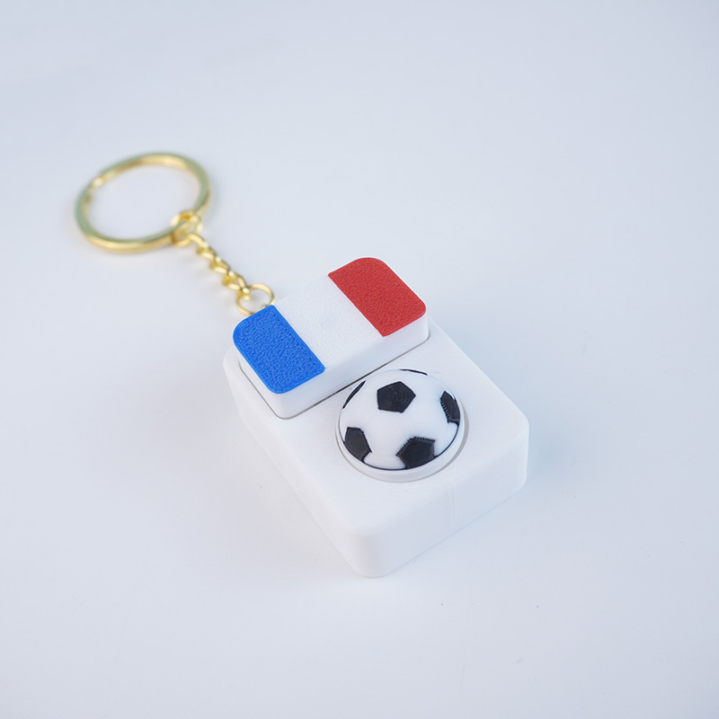 Llavero clicker con bandera nacional del Mundial 2026