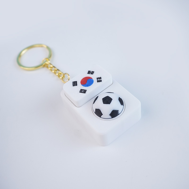 Llavero clicker con bandera nacional del Mundial 2026