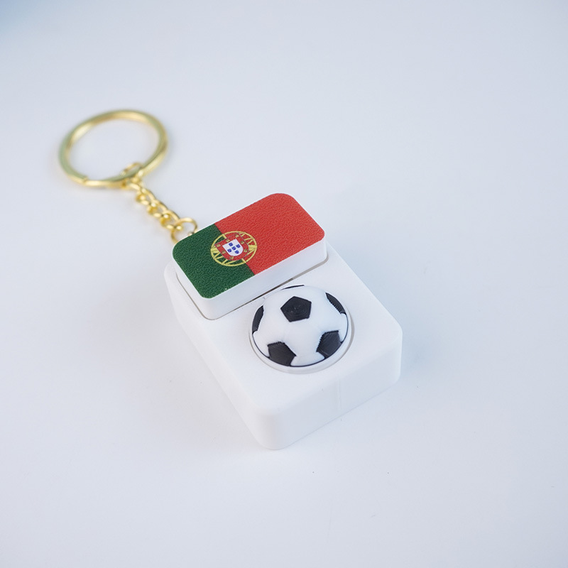 Llavero clicker con bandera nacional del Mundial 2026