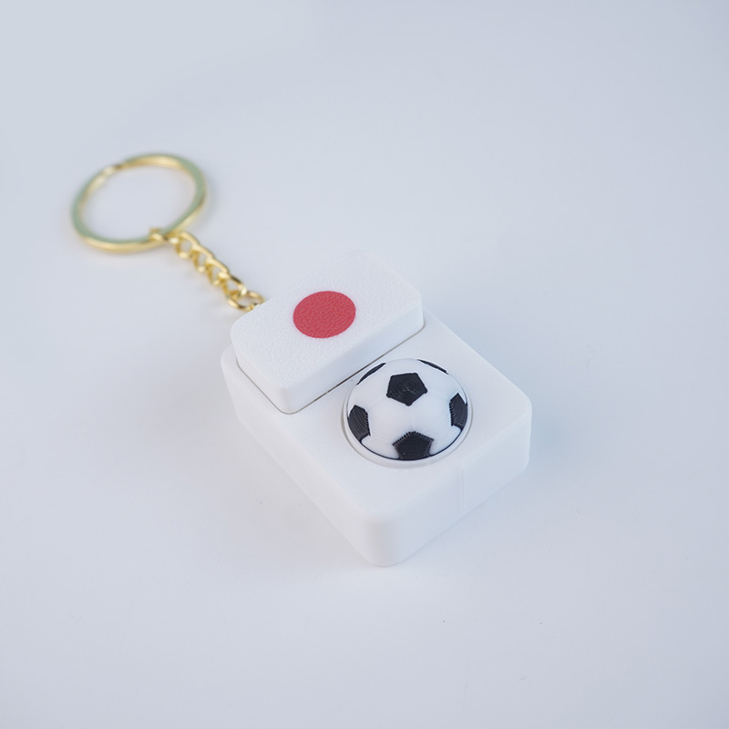 Llavero clicker con bandera nacional del Mundial 2026