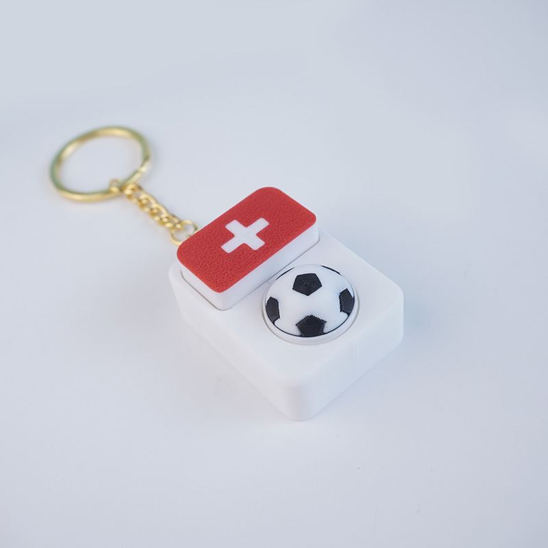 Llavero clicker con bandera nacional del Mundial 2026