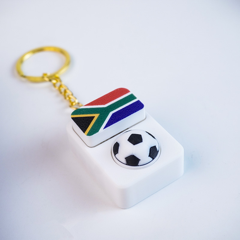 Llavero clicker con bandera nacional del Mundial 2026