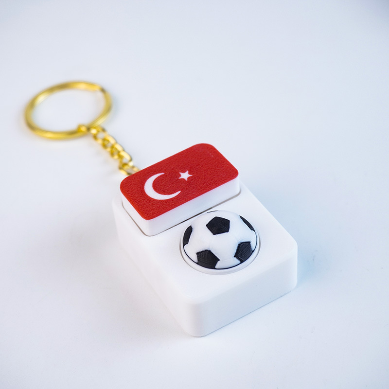 Llavero clicker con bandera nacional del Mundial 2026