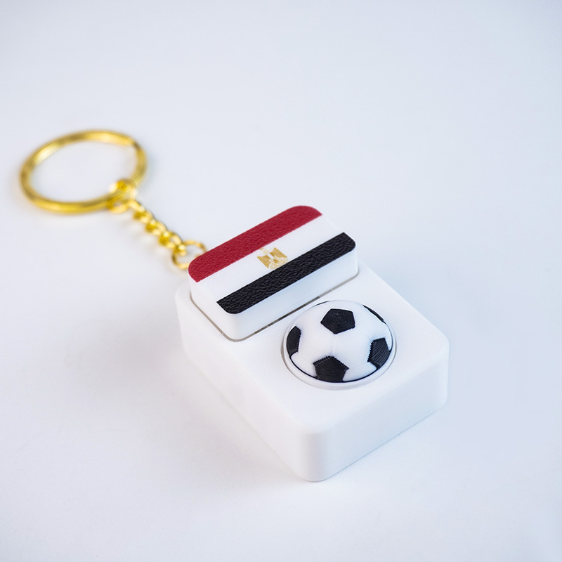Llavero clicker con bandera nacional del Mundial 2026