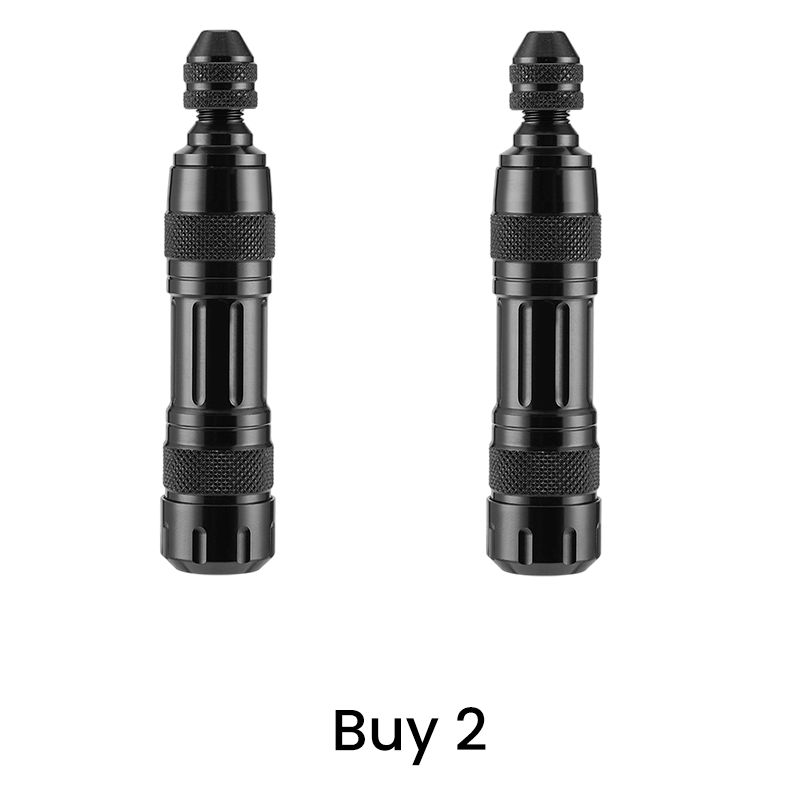 Tubeless Tire Repair Kit – Aluminum Case🪄🚗