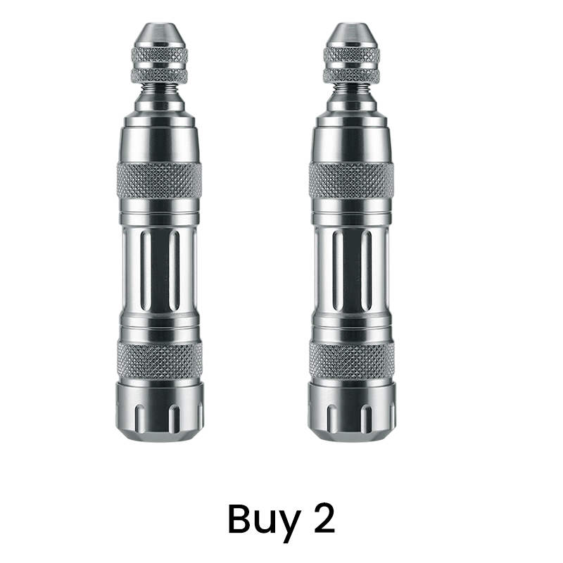 Tubeless Tire Repair Kit – Aluminum Case🪄🚗