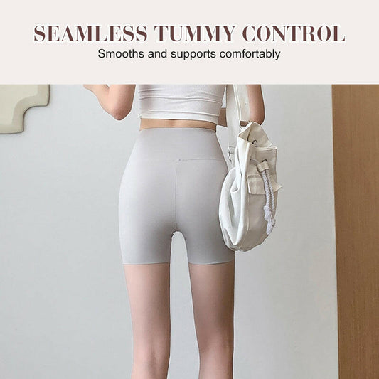 Pantalones cortos de yoga sin costuras moldeadores 3 en 1
