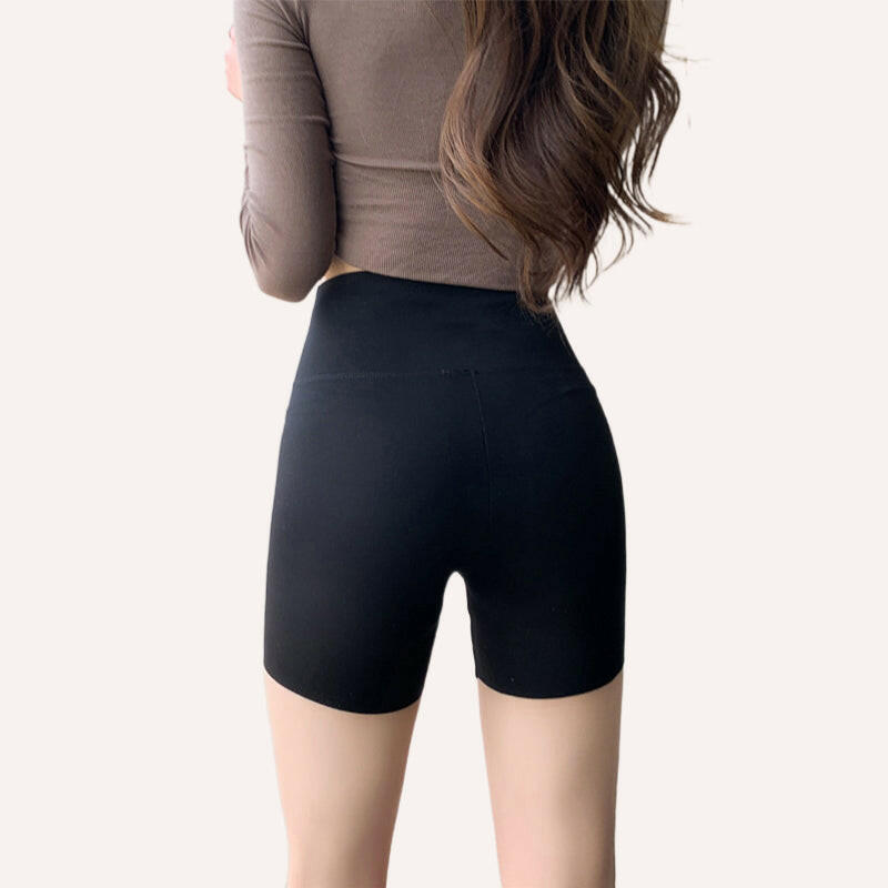 Pantalones cortos de yoga sin costuras moldeadores 3 en 1