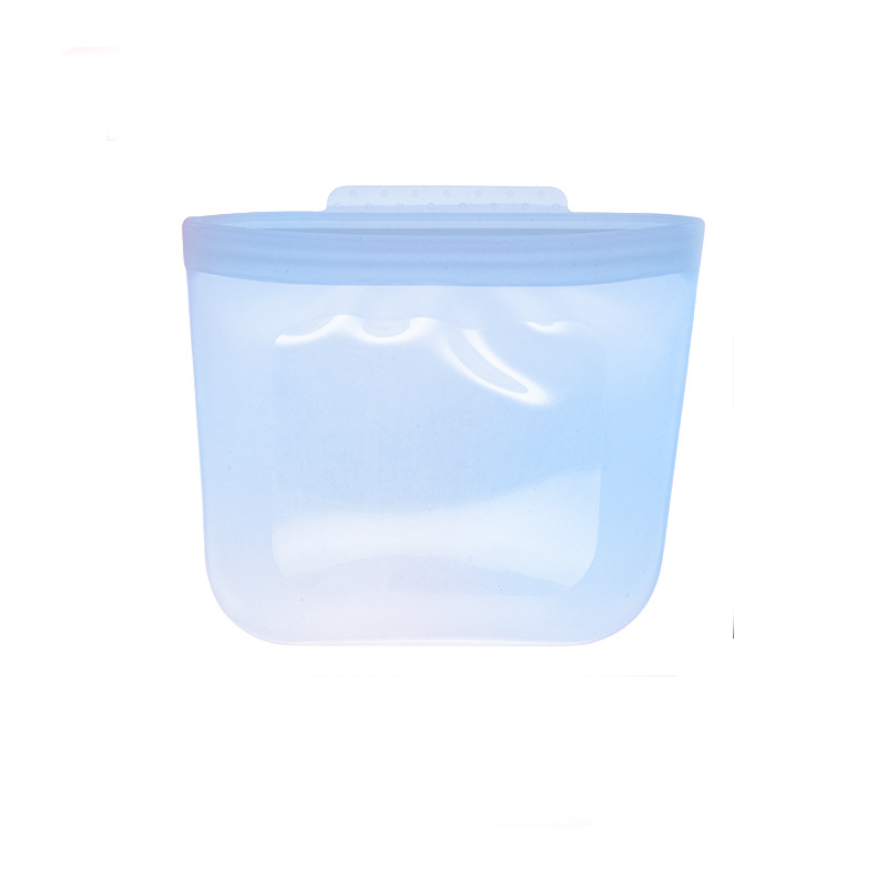 Bolsa de silicona reutilizable para alimentos