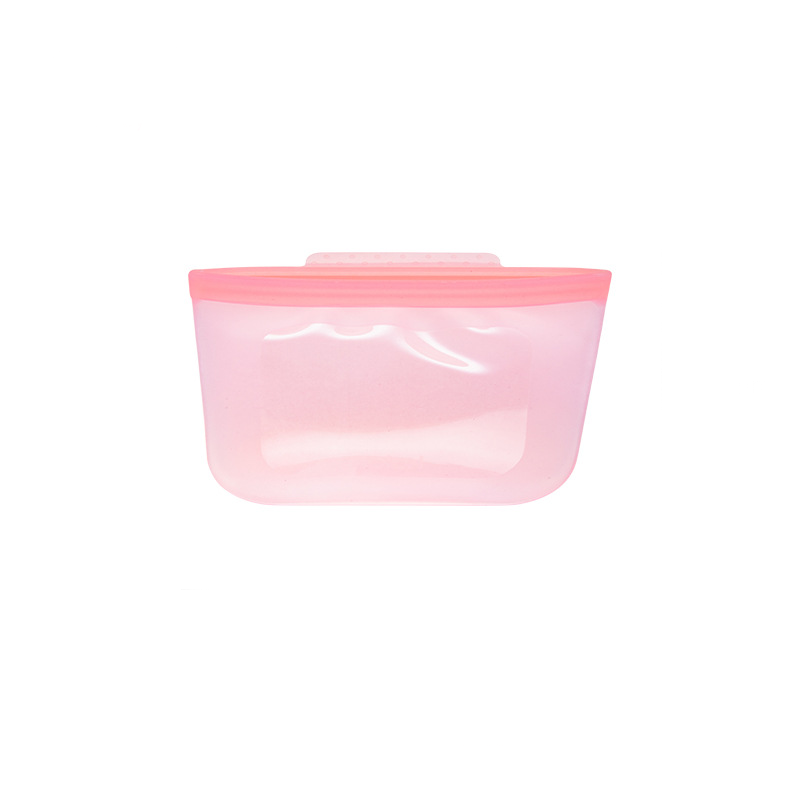 Bolsa de silicona reutilizable para alimentos