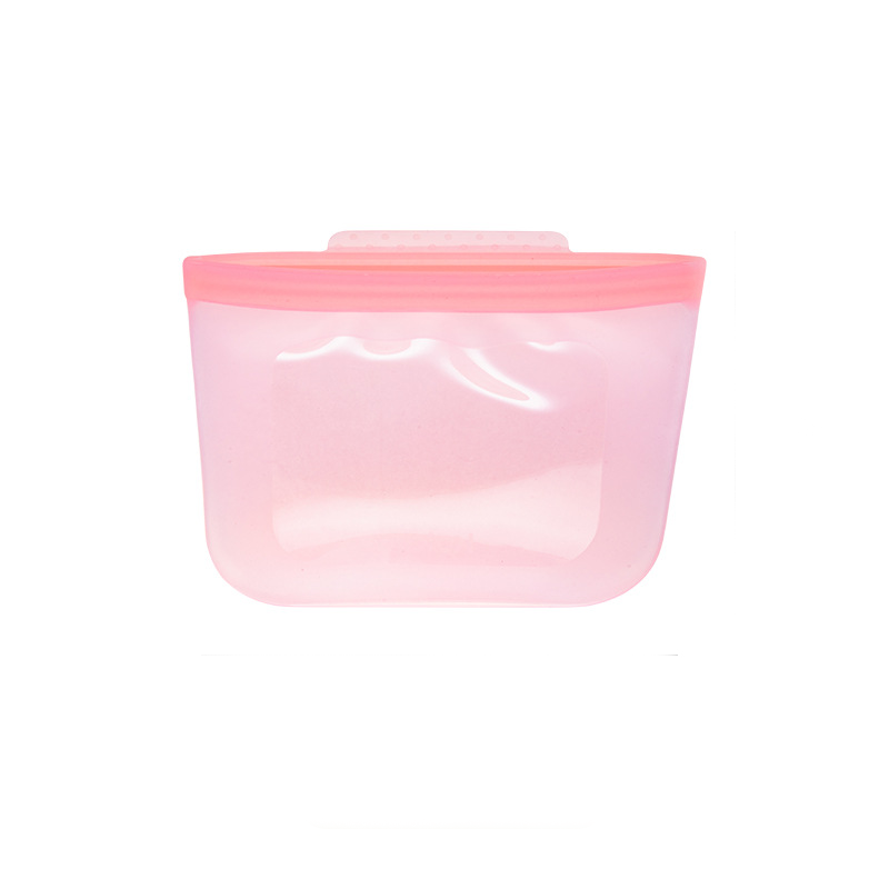 Bolsa de silicona reutilizable para alimentos