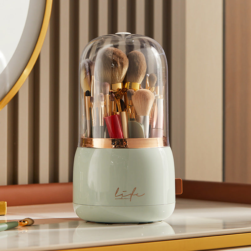 Contenedor De Brochas Para Maquillaje A Prueba De Polvo