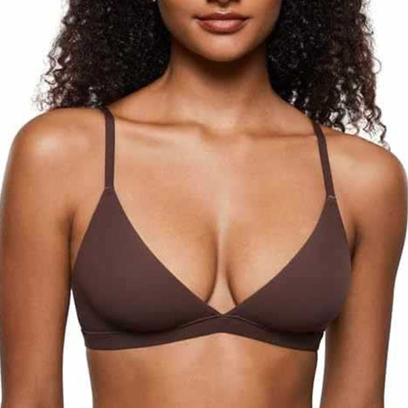 💜 PROMOCIÓN DEL ÚLTIMO DÍA - Bralette triángulo de soporte sin alambre para mujeres con un 50%💜de descuento
