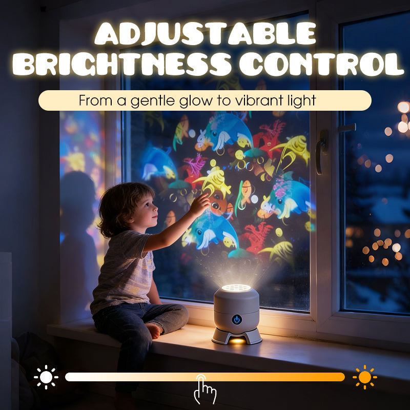 Proyector de luz LED giratorio dinámico