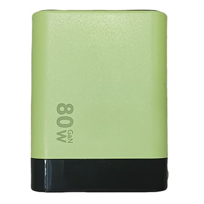 65/80W Fast Charging Phone Charger Block with Retractable 80cm Type-C Cable