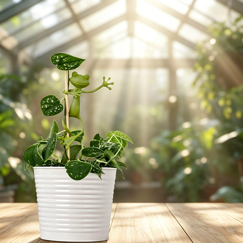 Soporte para Plantas de Rana Lindo y Estable