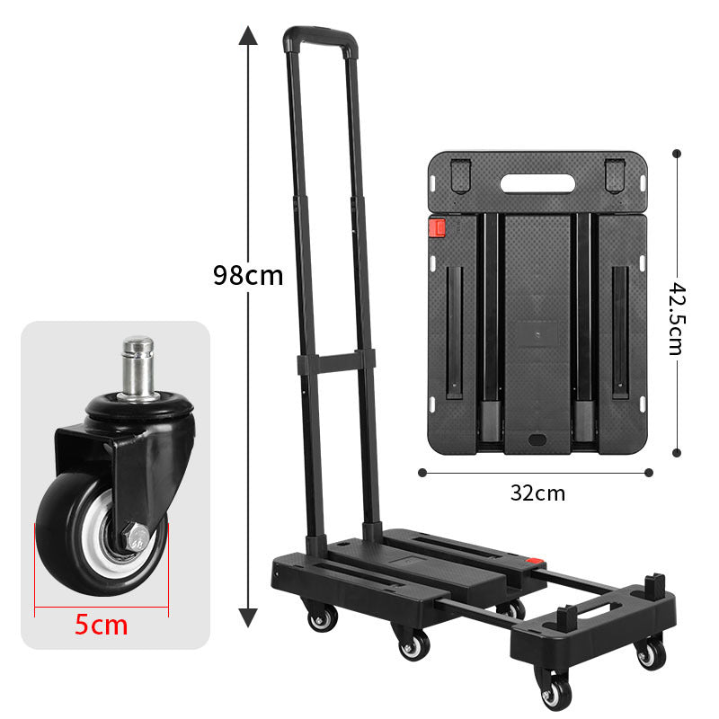 📦Carro de mano plegable y silencioso