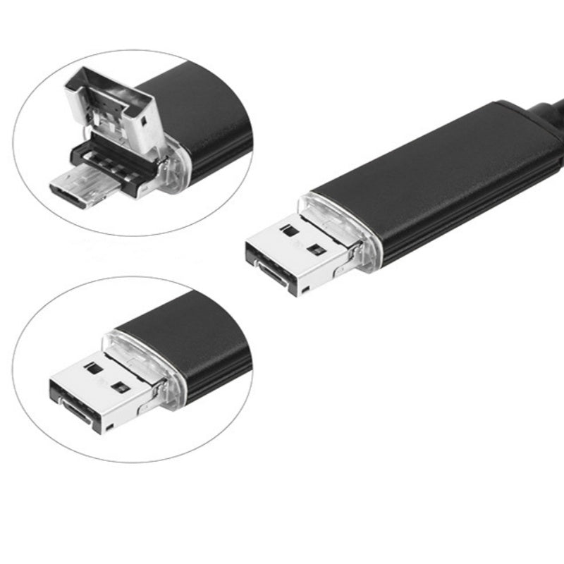 🔥Cámara endoscopica USB impermeable 3 en 1 con LED