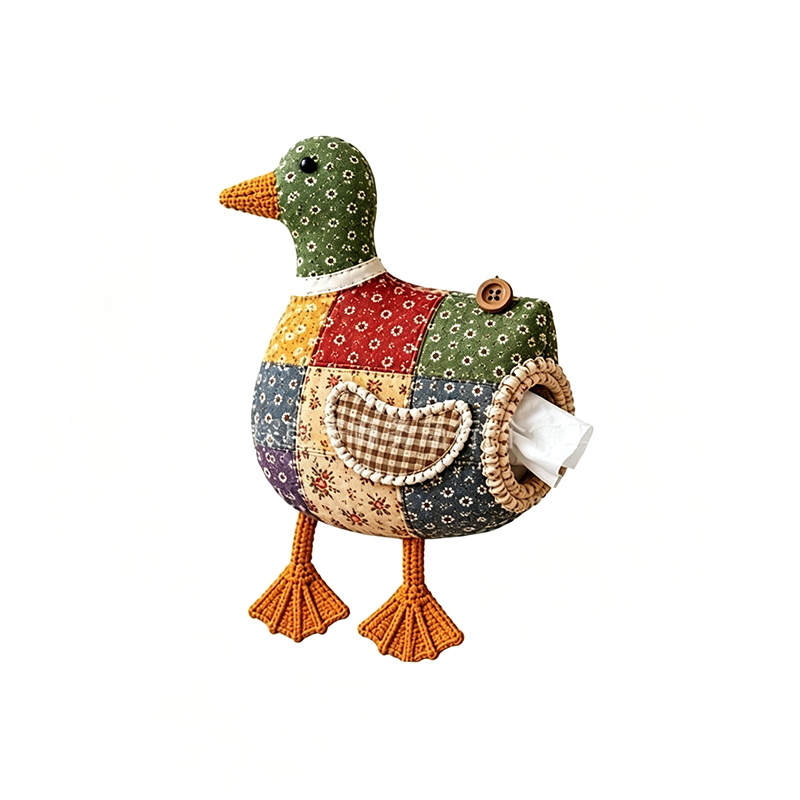🧵🐤Portapañuelos de Tela para Animales (DIY): ¡Cose, cuelga y alegra cualquier espacio!
