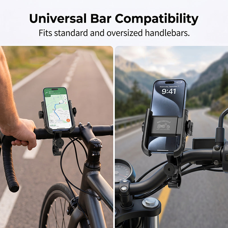 🚴‍♂️ Soporte de Teléfono para Bicicleta de Liberación Rápida