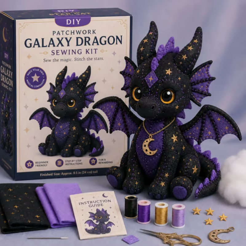 Kit de Costura de Animales Mágicos Ideal para Principiantes