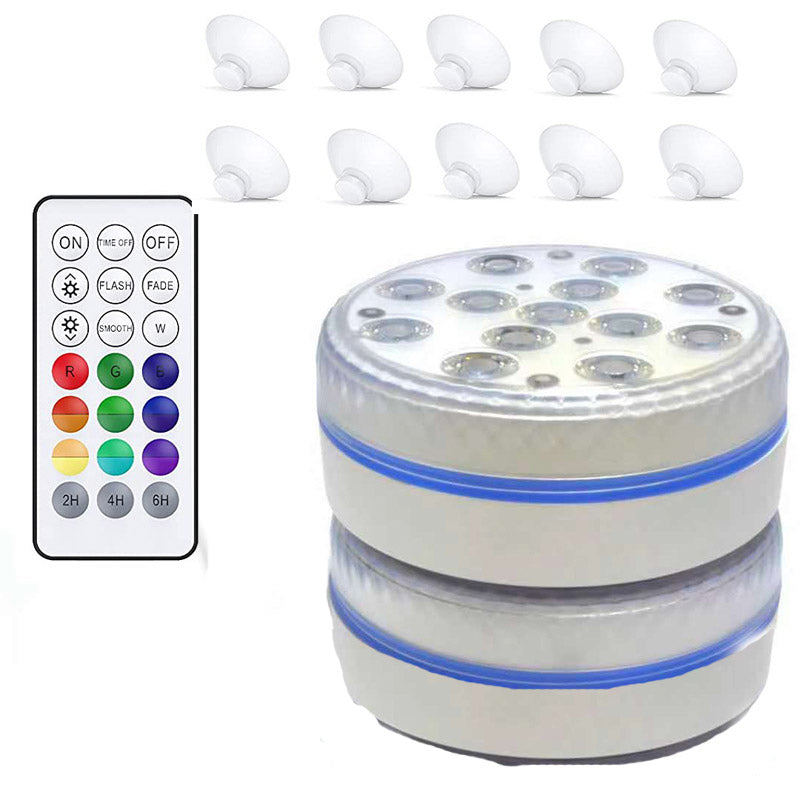 Luces LED Submarinas para Piscina (Control Remoto RF)