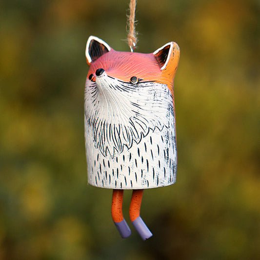 Campanillo de Viento de Resina con Diseño de Animal