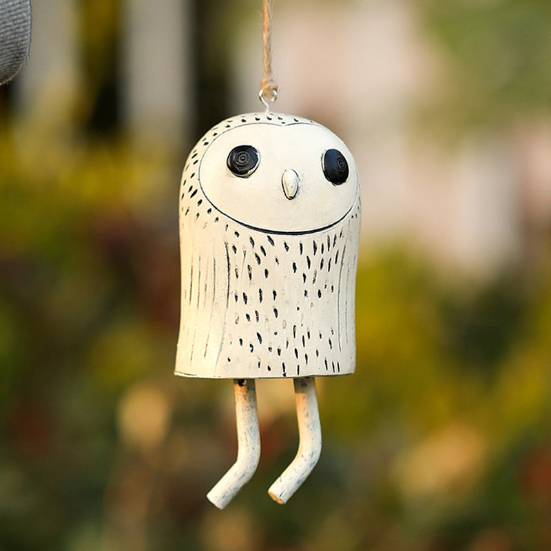 Campanillo de Viento de Resina con Diseño de Animal