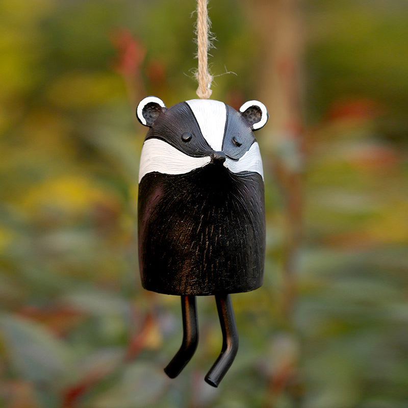 Campanillo de Viento de Resina con Diseño de Animal