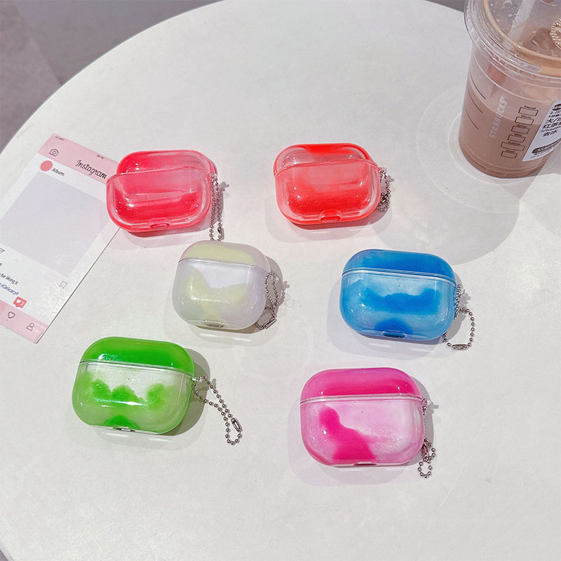 Funda Luminosa de Arena Movediza para AirPods 1/2/3/4/Pro 2 🎧🛡️
