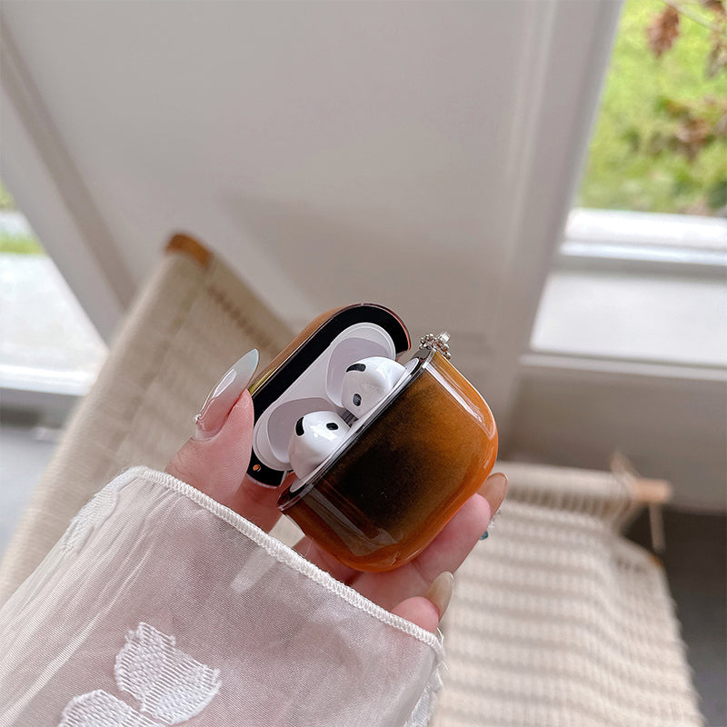 Funda Luminosa de Arena Movediza para AirPods 1/2/3/4/Pro 2 🎧🛡️