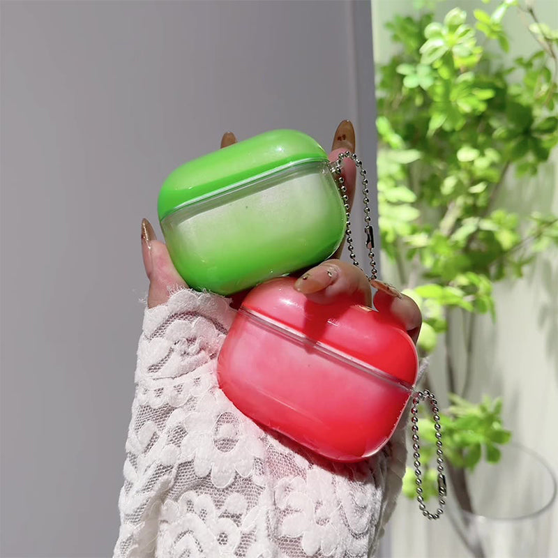 Funda Luminosa de Arena Movediza para AirPods 1/2/3/4/Pro 2 🎧🛡️