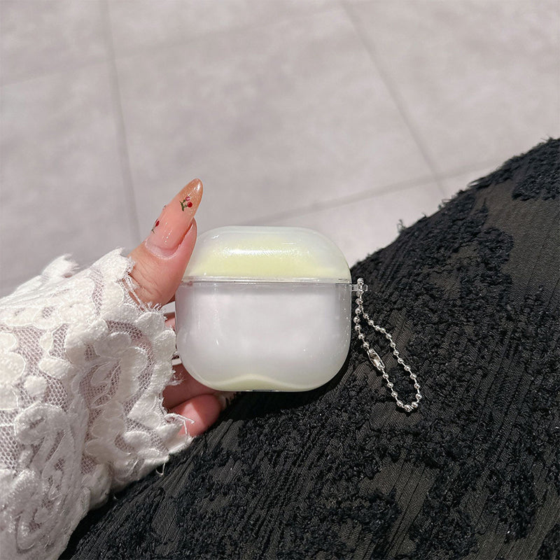 Funda Luminosa de Arena Movediza para AirPods 1/2/3/4/Pro 2 🎧🛡️