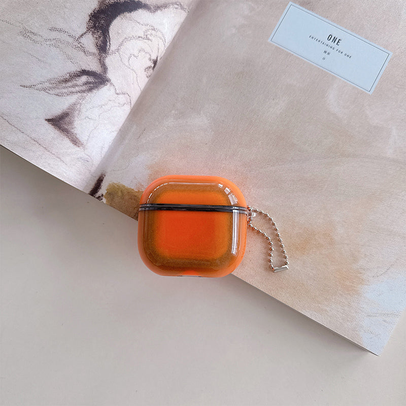 Funda Luminosa de Arena Movediza para AirPods 1/2/3/4/Pro 2 🎧🛡️