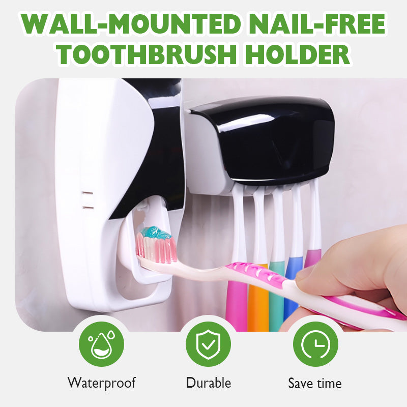 Soporte de Cepillo de Dientes de Pared sin Taladros