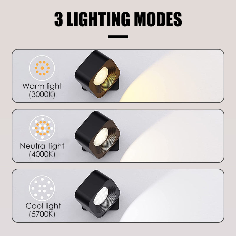 Lámpara de Pared Magnética de 360° sin Taladros